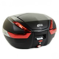 Ba Givi Monokey 47 lts Carbon Lente Vermelha V47NN