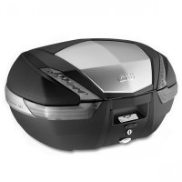 Ba Givi Monokey 47 lts Prata Tech Lente Fum V47NT