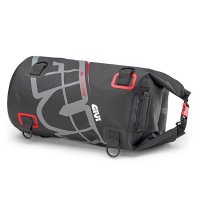 Mala Traseira Givi 30 lts Impermevel EA114GR Preta com Vermelho